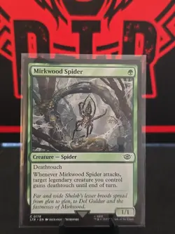 NM Mirkwood Spider, MTG, Lord of the Rings, Magic the Gathering, 178 - Image 1