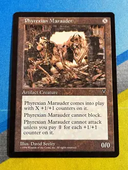 Magic the Gathering MTG Visions PHYREXIAN MARAUDER - Image 1
