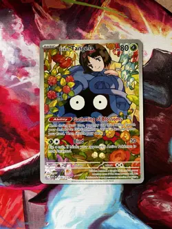 Pokemon Erika's Tangela 218/217 ASC Full Art Holo Basic Grass Bind 50 80 HP Card - Image 1