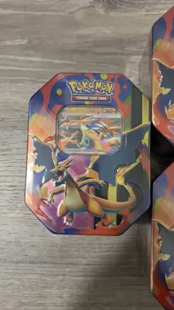 Pokemon Mega Charizard EX Tin (Mega Charizard Y) LOT OF 5! - Image 2