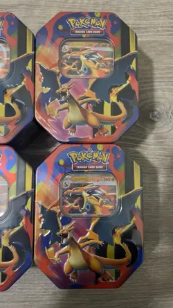 Pokemon Mega Charizard EX Tin (Mega Charizard Y) LOT OF 5! - Image 4
