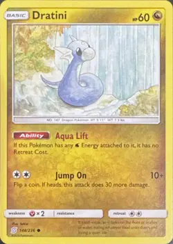 Dratini 148/236 Common Unified Minds Pokemon Near Mint - Image 1