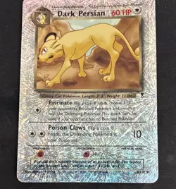 Pokemon Dark Persian 6/110 Legendary Collection Holo Rare 60 HP Reverse Holo - Image 1