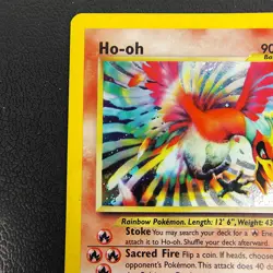 Ho-oh 07/64 Neo Revelation Holo Unlimited Vintage Pokemon - Image 2