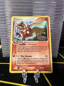2007 Pokemon EX Power Keepers Blaziken Reverse Holo #5/108 HP - Image 1