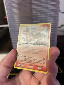 2007 Pokemon EX Power Keepers Blaziken Reverse Holo #5/108 HP - Image 3