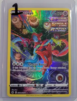 Deoxys GG12/GG70 Pokemon Crown Zenith: Galarian Gallery Holo NM (1 of 2) - Image 3