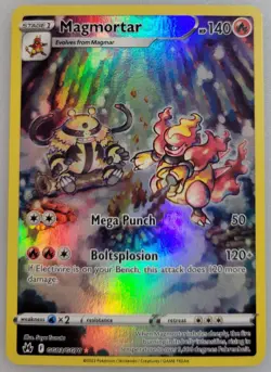 Magmortar GG03/GG70 Pokemon Crown Zenith: Galarian Gallery Holo LP - Image 1