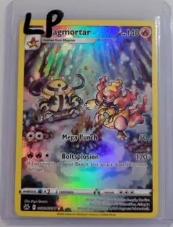 Magmortar GG03/GG70 Pokemon Crown Zenith: Galarian Gallery Holo LP - Image 3