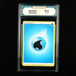 TQG 9.5 Mint+ 2020 Pokemon ENG WATER ENERGY - Image 1
