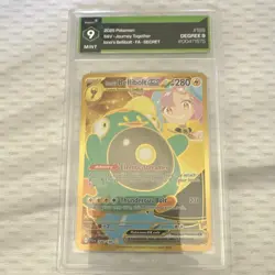 Pokemon Iono's Bellibolt EX 188/159 Sv09 Journey Together Secret Rare Degree 9 - Image 1
