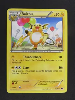 Raichu 40/99 Uncommon Next Destinies Pokemon NM - Image 1