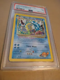 Pokemon TCG Misty’s Gyarados Holo Rare 13/132 Gym Challenge NM 2000 - Image 2