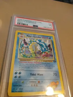 Pokemon TCG Misty’s Gyarados Holo Rare 13/132 Gym Challenge NM 2000 - Image 3