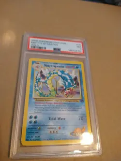 Pokemon TCG Misty’s Gyarados Holo Rare 13/132 Gym Challenge NM 2000 - Image 5