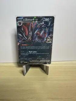 Pokemon Ascended Heroes N's Zoroark ex 137/217 Double Rare - Mega Evolution ASC - Image 1