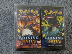 36 x Pokemon TCG Shining Fates Factory Sealed Booster Packs Lot 820650815683 - Image 2