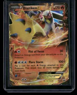 Pokemon XY Promos #XY54 Blaziken EX - MP - Image 1