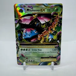 Pokemon TCG M Venusaur EX XY Evolutions 2/108 Mega Holo Rare. Gradeable - Image 1