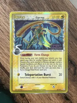 Pokemon TCG 2006 Deoxys δ Delta Species | Holo Stamped | LP/MP - Image 1