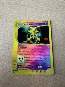 Pokemon TCG Alakazam 2/144 Skyridge Reverse Holo 2003 - Image 4