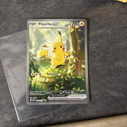 Rare Carte Pokemon Pikachu ex 276/217 pv200 Neuve - Image 1