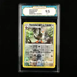 TQG 9.5 Mint+ 2020 Pokemon ENG Staravia #SWSH-DA D 146/189 U - Image 1