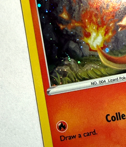 Pokemon TCG Charmander SWSH092 Cosmos Holo Promo Holo Bleed Error + SWIRL - Image 4