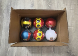 6 x Pokemon TCG Pokeball Tins - 18 Booster Packs Factory Sealed Costco BRAND NEW - Image 4