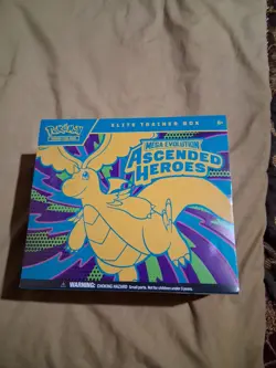 Pokemon TCG Mega Evolution Ascended Heroes ETB Elite Trainer Box Factory Sealed - Image 1