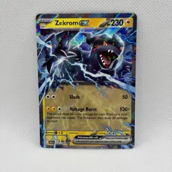 🔥Pokemon Scarlet & Violet Black Bolt BLK Zekrom ex 034/086 NM - Image 1
