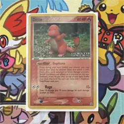 Pokemon Ditto (Charmander) EX Delta Species 37/113 Uncommon Reverse Holo 60 HP - Image 1