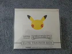 Pokemon TCG: 25th Anniversary Celebrations Elite Trainer Box ETB Sealed New 820650809439 - Image 1