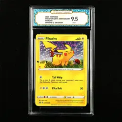 TQG 9.5 Mint+ 2020 Pokemon ENG Pikachu #PROMO D SWSHO39 - Image 1