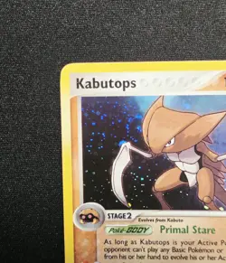 Kabutops 10/108 Swirl Holo Rare EX Power Keepers 2007 Pokemon TCG - Image 4