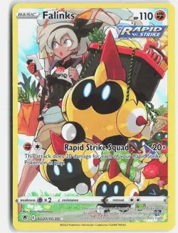 Falinks TG07/TG30 Holo Astral Radiance Trainer Gallery Pokemon NM - Image 1