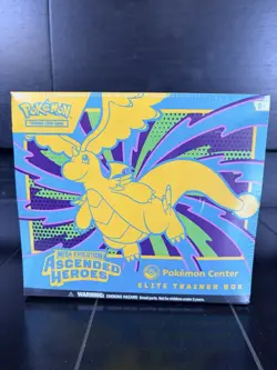 Pokemon Center Exclusive Ascended Heroes ETB Sealed w/ Promo MINT - Image 1