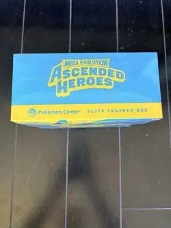 Pokemon Center Exclusive Ascended Heroes ETB Sealed w/ Promo MINT - Image 3