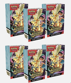 🔥 6x Pokemon TCG Mega Evolution Ascended Heroes Booster Bundle PRESALE 🔥 - Image 1