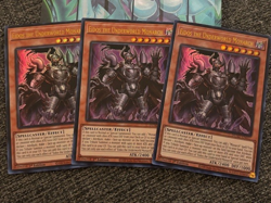 Yugioh 3x Eidos the Underworld Monarch Ultra DUAD-EN017 Duelist's Advance 1st NM - Image 2