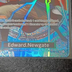 ONE PIECE OP-15 Adventure on KAMI's Island OP13-042 SP Edward Newgate English - Image 4