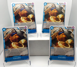 Crocodile Playset - OP07-040 x4 - 500 Years in the Future - One Piece TCG - Image 1