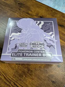 Pokemon Center Chilling Reign Shadow Rider ETB Elite Trainer Box WITH case - Image 2