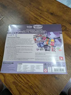 Pokemon Center Chilling Reign Shadow Rider ETB Elite Trainer Box WITH case - Image 4