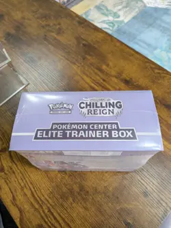 Pokemon Center Chilling Reign Shadow Rider ETB Elite Trainer Box WITH case - Image 5