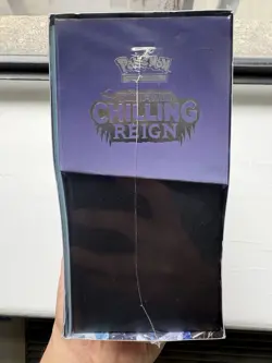 Pokemon Center Exclusive Chilling Reign ETB SEALED *Small Rip - See Photos* - Image 3