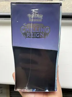Pokemon Center Exclusive Chilling Reign ETB SEALED *Small Rip - See Photos* - Image 4