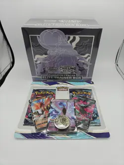 Pokemon Center Exclusive Chilling Reign ETB Error Box With Blister Pack - Image 1