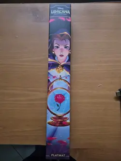 Ravensburger Disney Lorcana Brand New Belle Playmat Shimmering Skies New In-Hand - Image 1