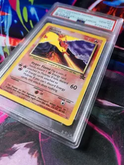 2000 Pokemon TCG Moltres #21 Black Star Promo PSA 10 | Aoki Error | Vintage - Image 3